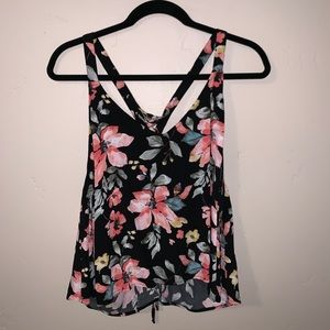 Floral Razorback Tank